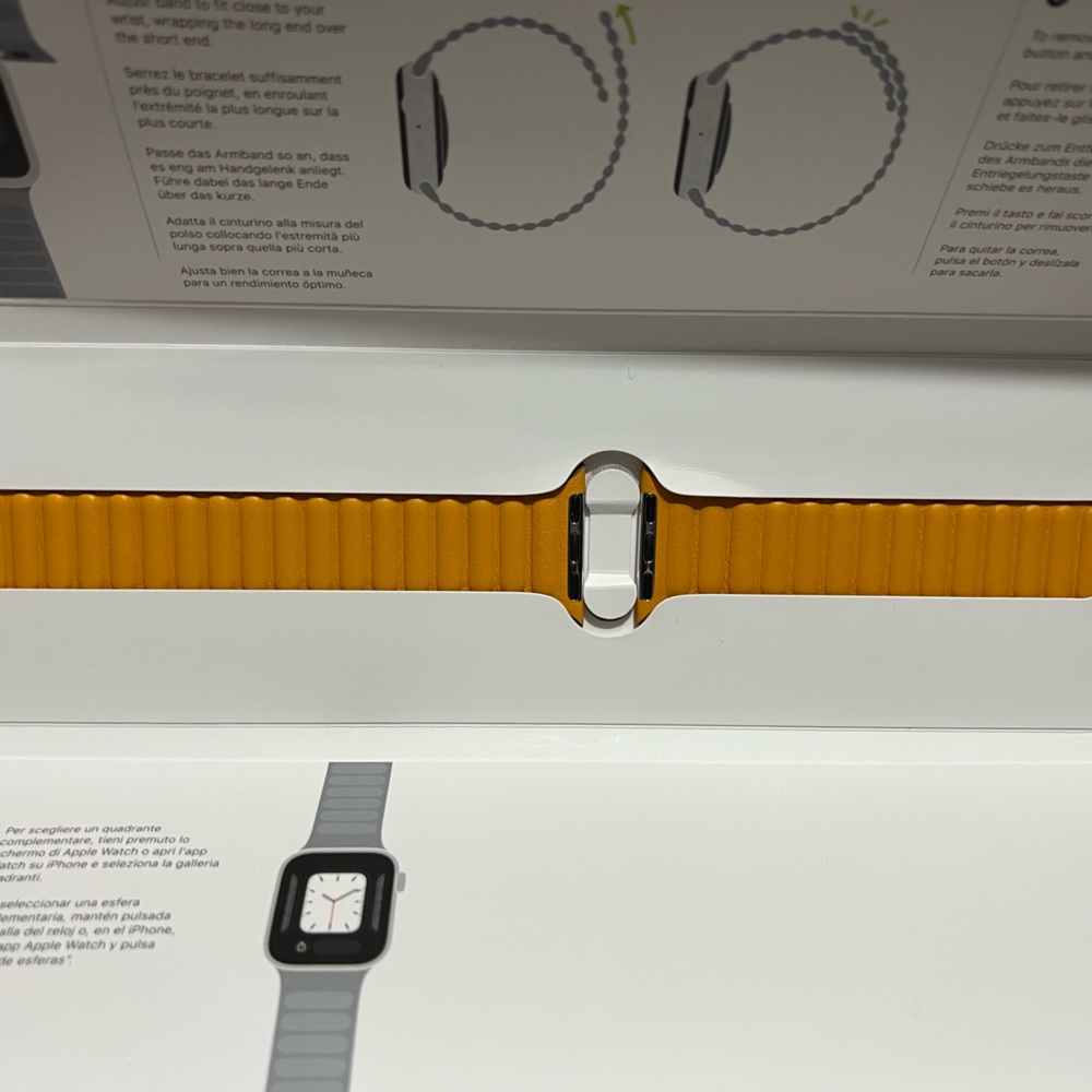 Apple Orange Watch band